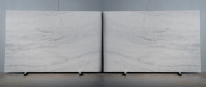 Gloria White 2cm Polished Quartzite Blk#2004