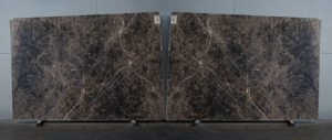 Fossil Brown 2cm Polished Marble Blk#473