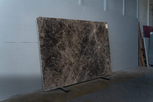 Fossil Brown 2cm Polished Marble Blk#473(2)
