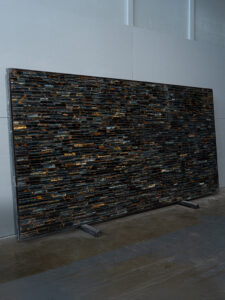 Tiger Eye Blue Precious Stone Blk#1200(3)