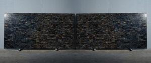 Tiger Eye Blue Precious Stone Blk#1200(5)