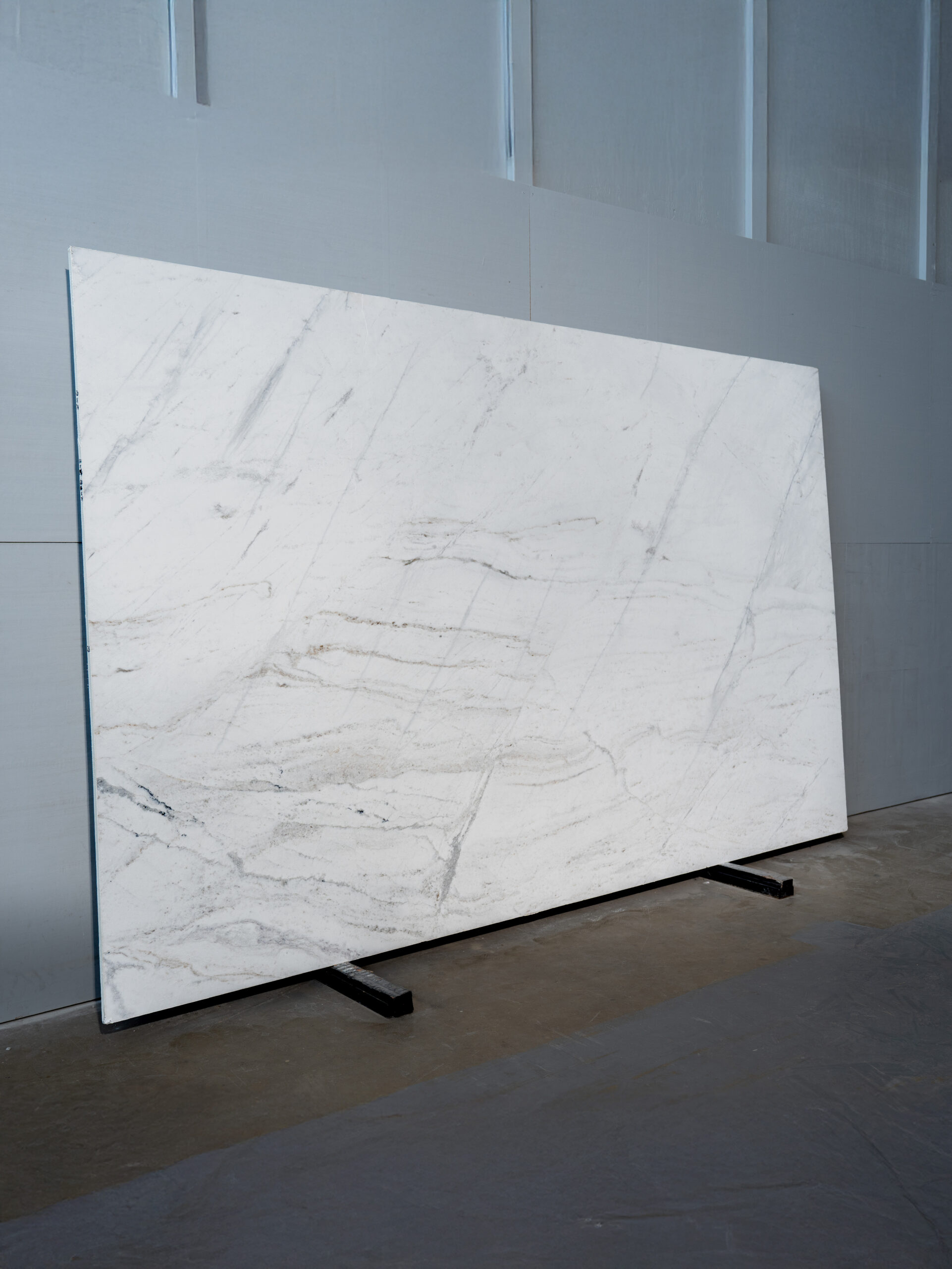 Gloria White 2cm Polished Quartzite Blk#003(5)