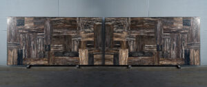 Petrified Wood Precious Stone Blk#4566(4)