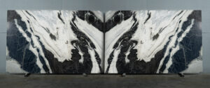 Panda 2cm Polished Marble Blk#421