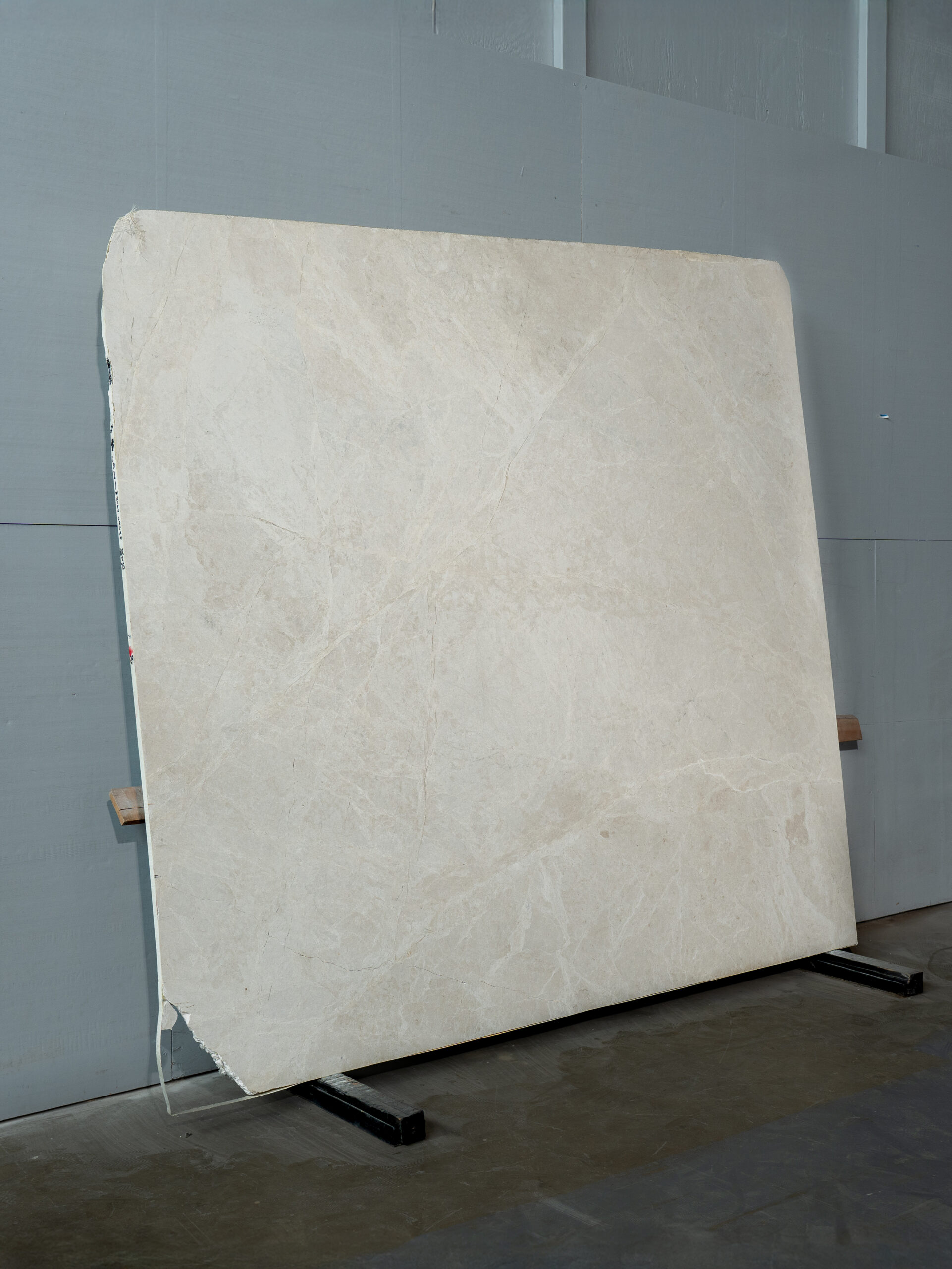 White Cream 2cm Honed Marble Blk#1021(3)