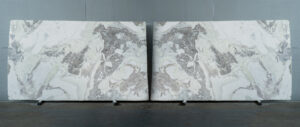 Dover White 2cm Polished Marble Blk#1396(4)